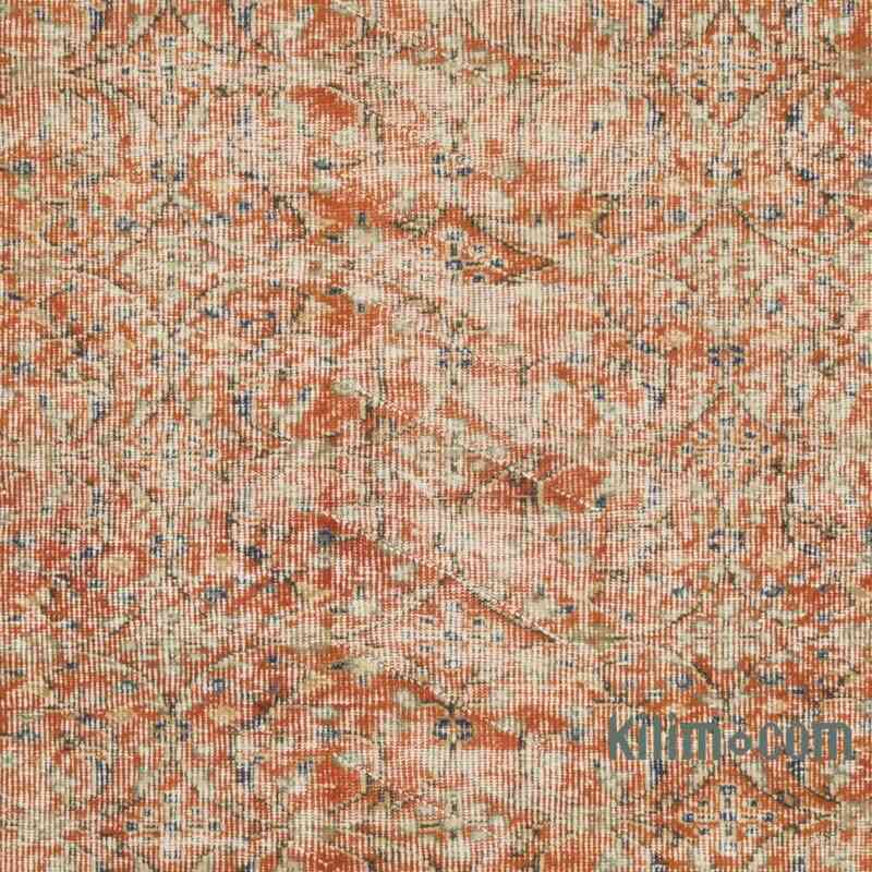 Alfombra Vintage Turca Anudada a Mano - 110 cm x 205 cm - K0067485