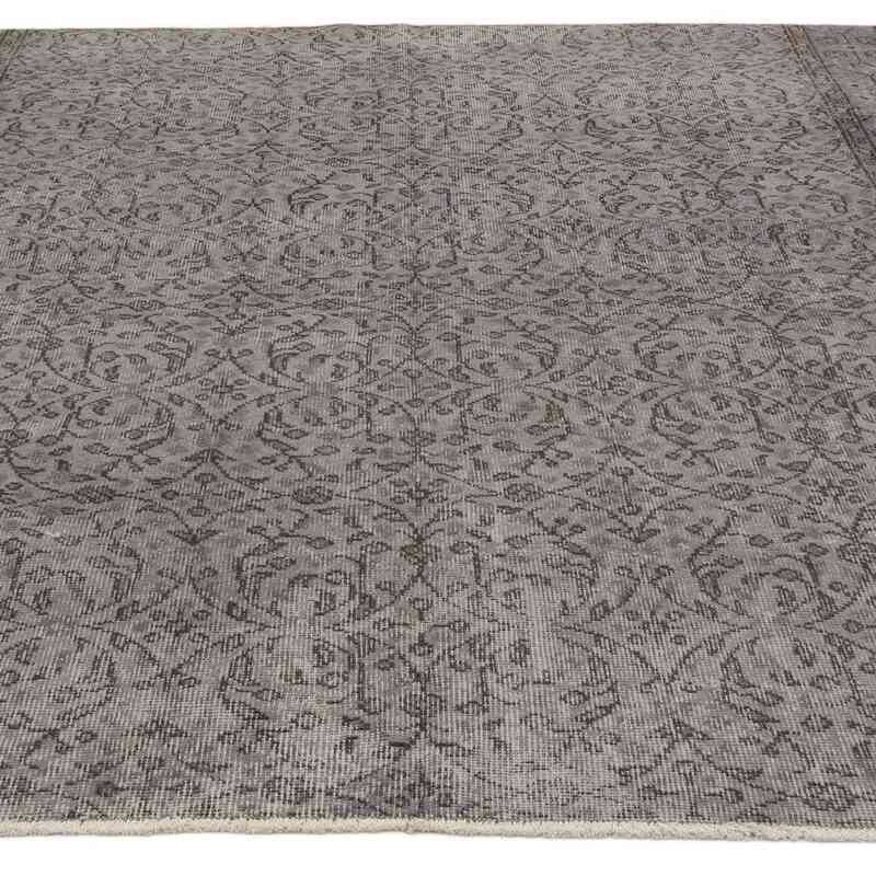 Alfombra Turca Vintage Sobre-teñida - 181 cm x 217 cm - K0067486