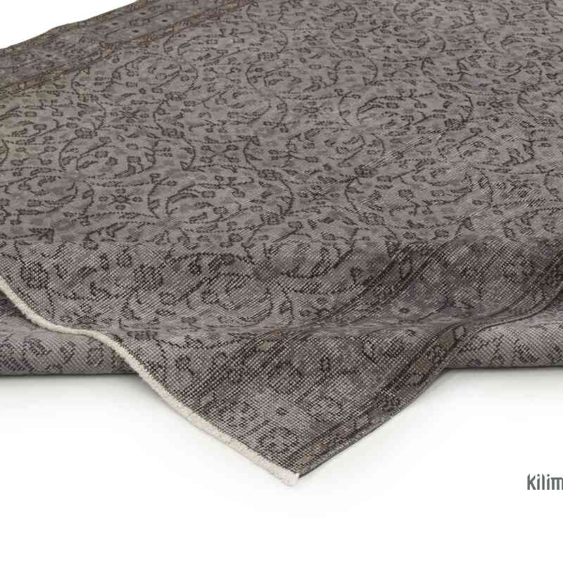 Alfombra Turca Vintage Sobre-teñida - 181 cm x 217 cm - K0067486