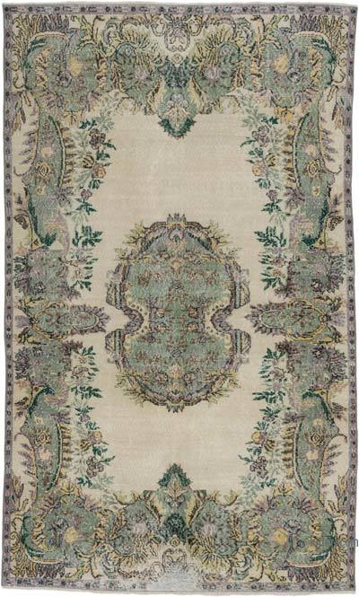 Alfombra Vintage Turca Anudada a Mano - 169 cm x 280 cm