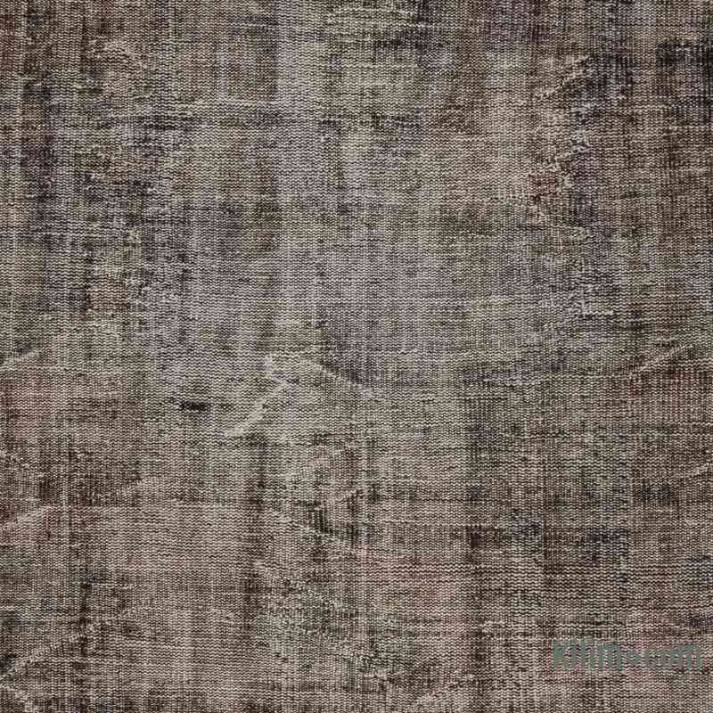 Over-dyed Vintage Hand-Knotted Turkish Rug - 6' 4" x 8' 9" (76" x 105") - K0067496