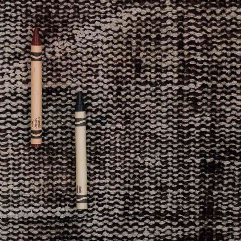 Over-dyed Vintage Hand-Knotted Turkish Rug - 6' 4" x 8' 9" (76" x 105") - K0067496