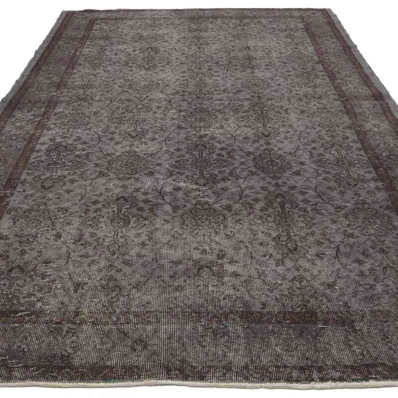 Alfombra Turca Vintage Sobre-teñida - 177 cm x 301 cm - K0067500
