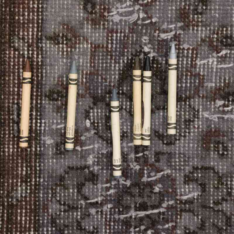 Alfombra Turca Vintage Sobre-teñida - 177 cm x 301 cm - K0067500