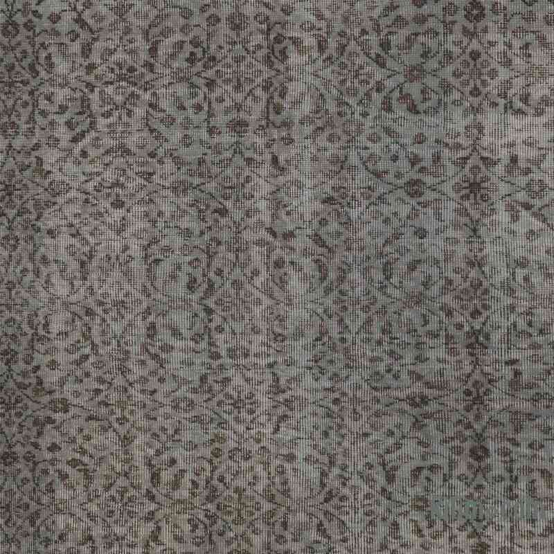 Over-dyed Vintage Hand-Knotted Turkish Rug - 5' 9" x 9' 9" (69" x 117") - K0067501