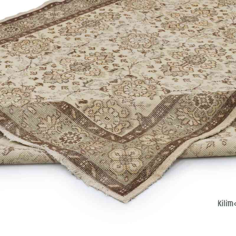 Alfombra Vintage Turca Anudada a Mano - 189 cm x 305 cm - K0067502