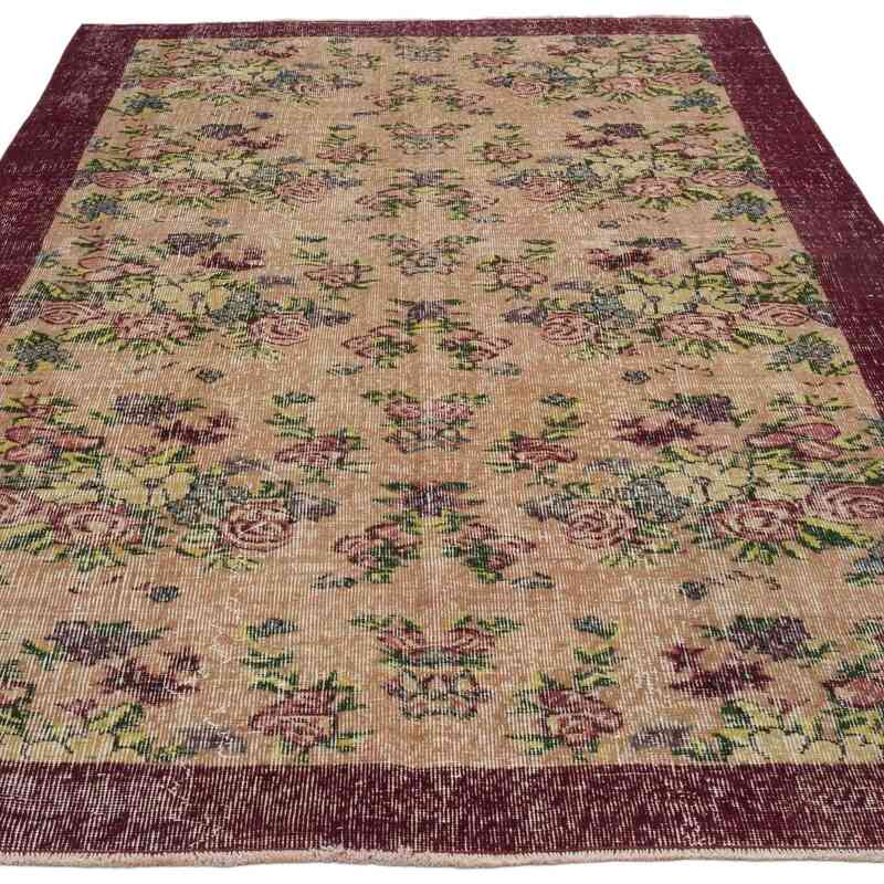 Alfombra Vintage Turca Anudada a Mano - 149 cm x 249 cm - K0067504