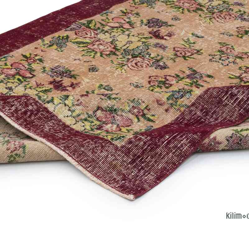 Alfombra Vintage Turca Anudada a Mano - 149 cm x 249 cm - K0067504