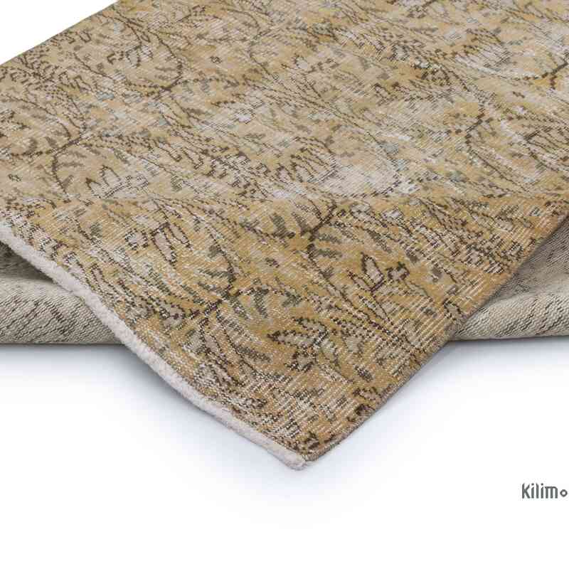 Alfombra Vintage Turca Anudada a Mano - 116 cm x 201 cm - K0067506