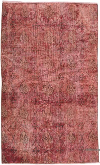 Over-dyed Vintage Hand-Knotted Turkish Rug - 2' 8" x 4' 4" (32 in. x 52 in.)
