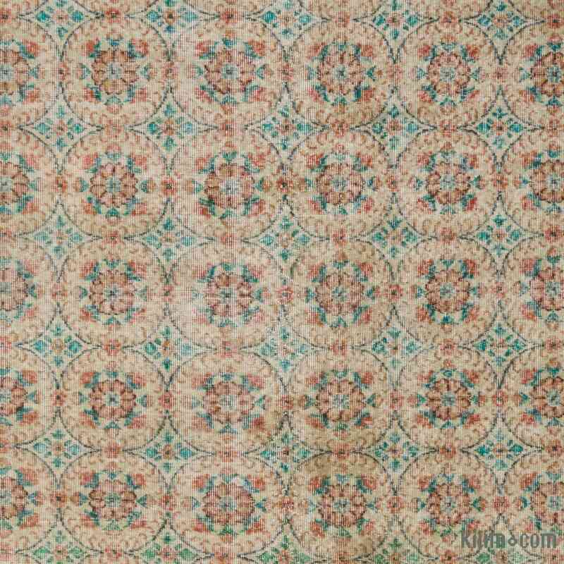 Vintage Turkish Hand-Knotted Rug - 6' 3" x 9' 6" (75" x 114") - K0067512