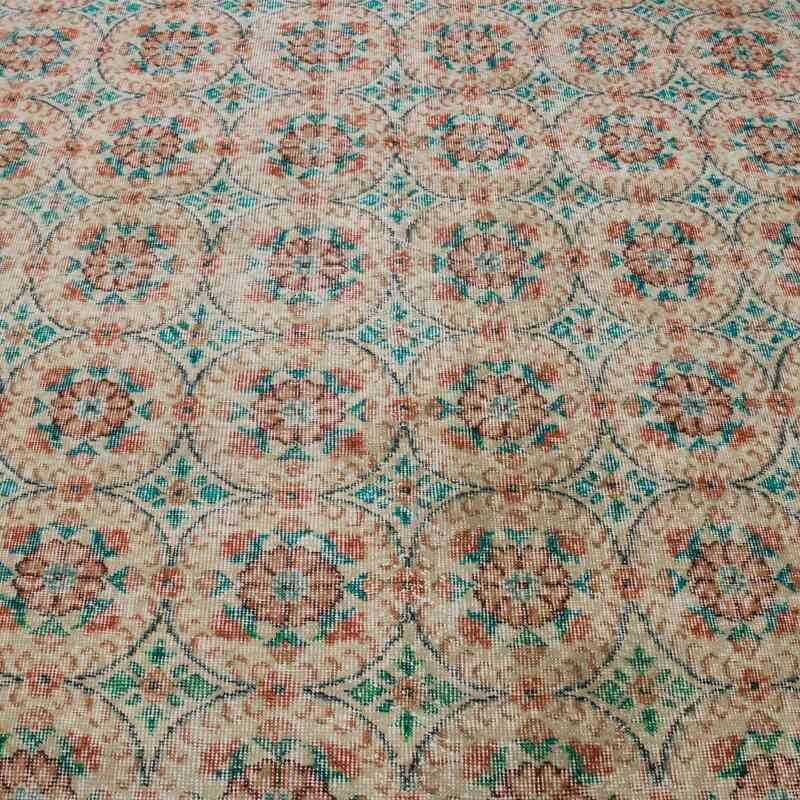 Vintage Turkish Hand-Knotted Rug - 6' 3" x 9' 6" (75" x 114") - K0067512