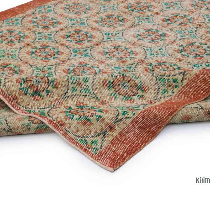 Vintage Turkish Hand-Knotted Rug - 6' 3" x 9' 6" (75" x 114") - K0067512