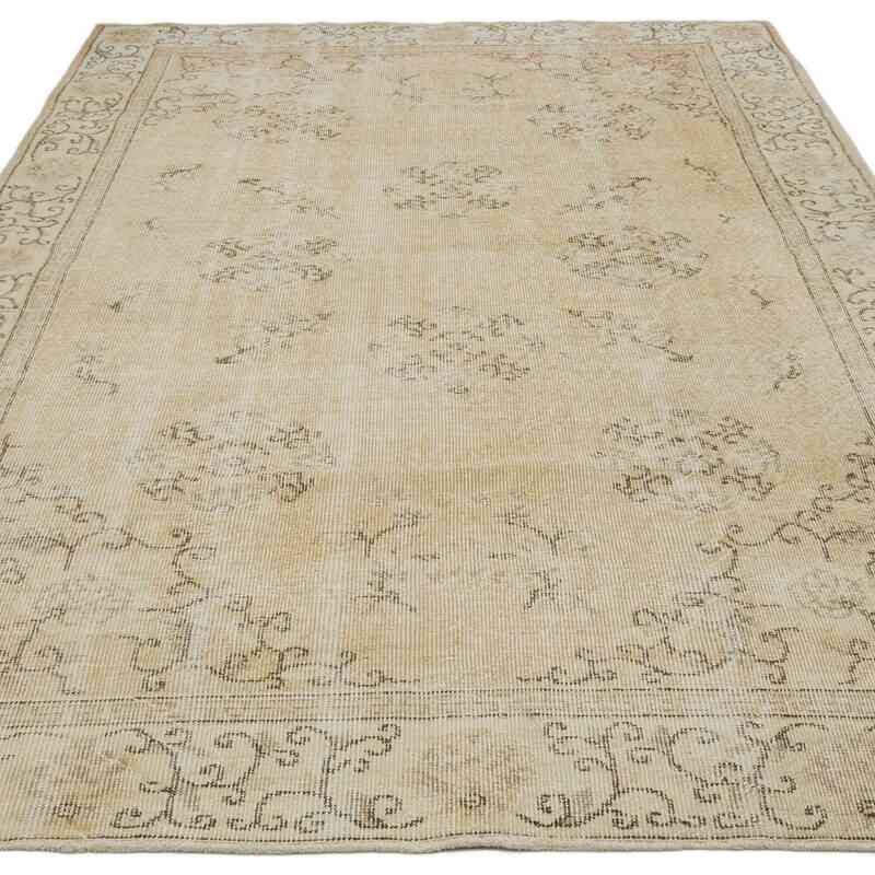 Alfombra Vintage Turca Anudada a Mano - 159 cm x 259 cm - K0067515