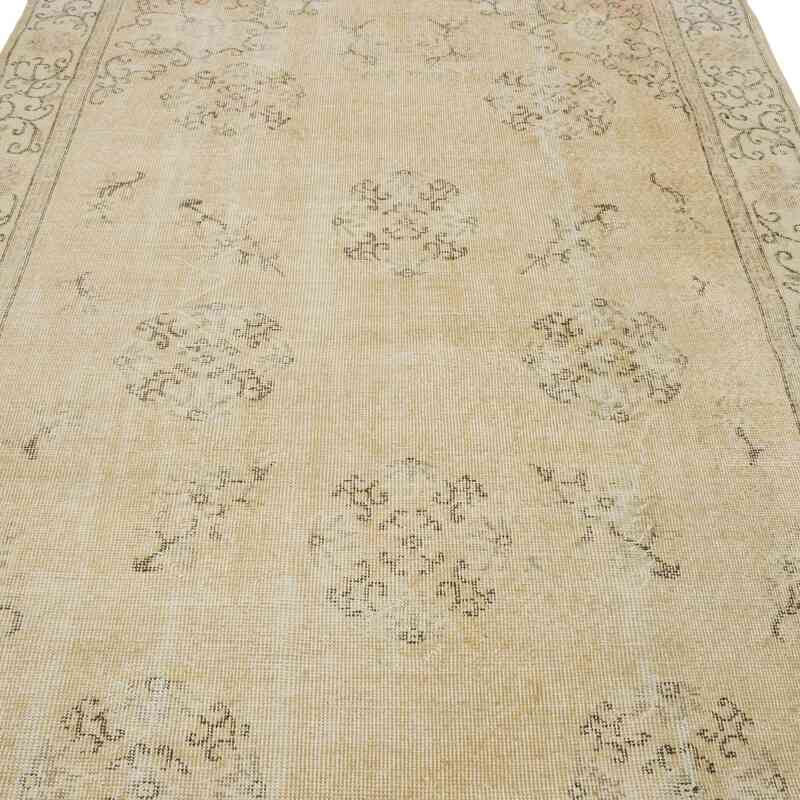 Alfombra Vintage Turca Anudada a Mano - 159 cm x 259 cm - K0067515