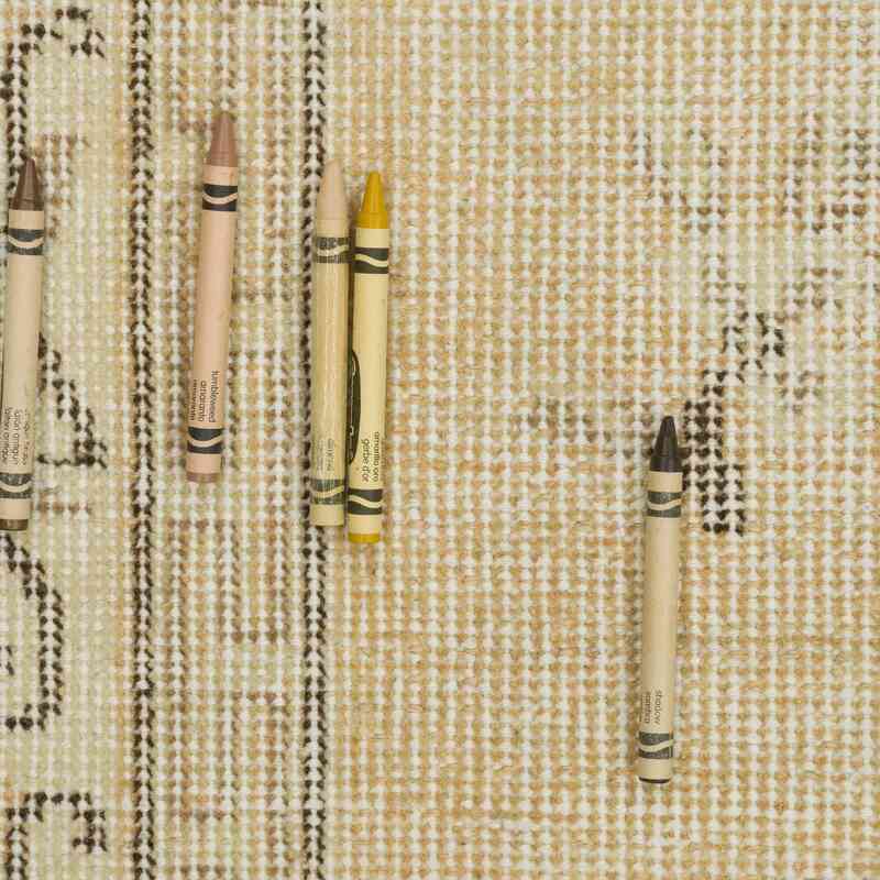 Alfombra Vintage Turca Anudada a Mano - 159 cm x 259 cm - K0067515