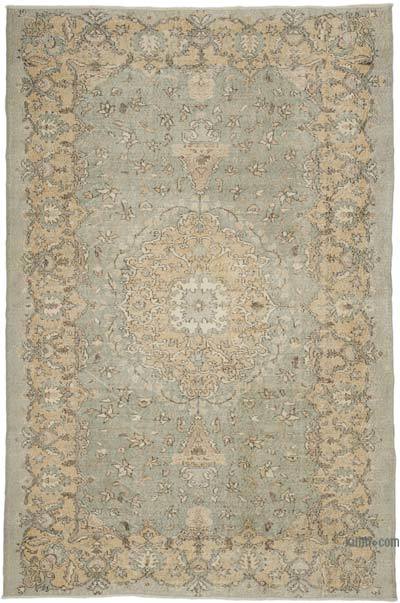 Alfombra Vintage Turca Anudada a Mano - 195 cm x 294 cm