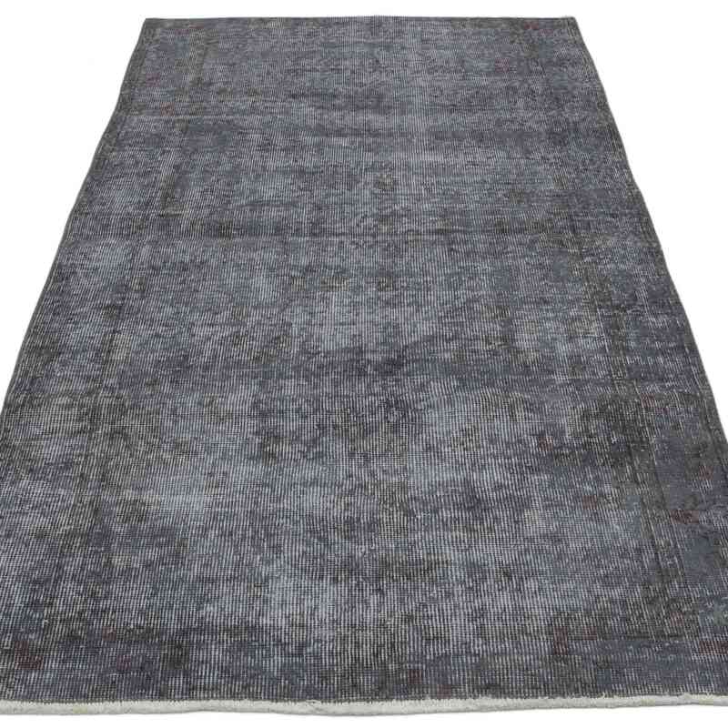Boyalı El Dokuma Vintage Halı - 96 cm x 190 cm - K0067525