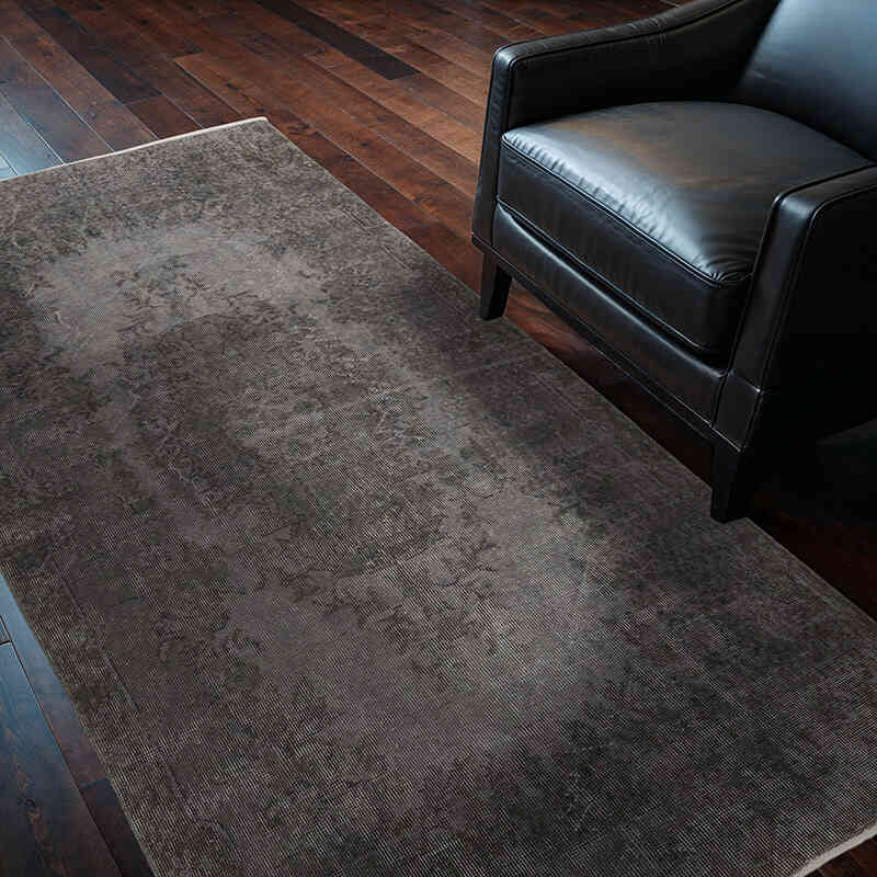 Alfombra Turca Vintage Sobre-teñida - 120 cm x 207 cm - K0067526