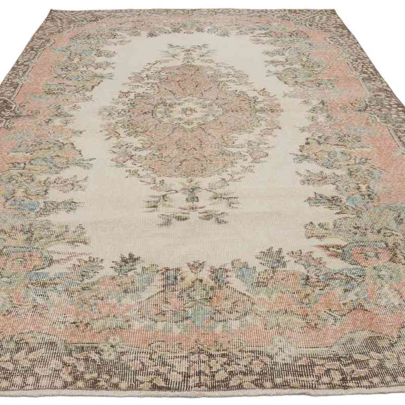 Alfombra Vintage Turca Anudada a Mano - 175 cm x 281 cm - K0067530