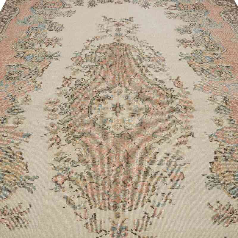Alfombra Vintage Turca Anudada a Mano - 175 cm x 281 cm - K0067530