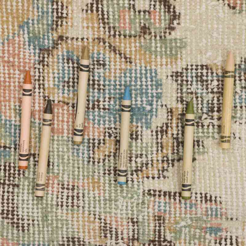 Alfombra Vintage Turca Anudada a Mano - 175 cm x 281 cm - K0067530