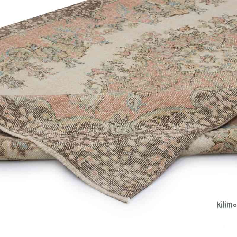 Alfombra Vintage Turca Anudada a Mano - 175 cm x 281 cm - K0067530