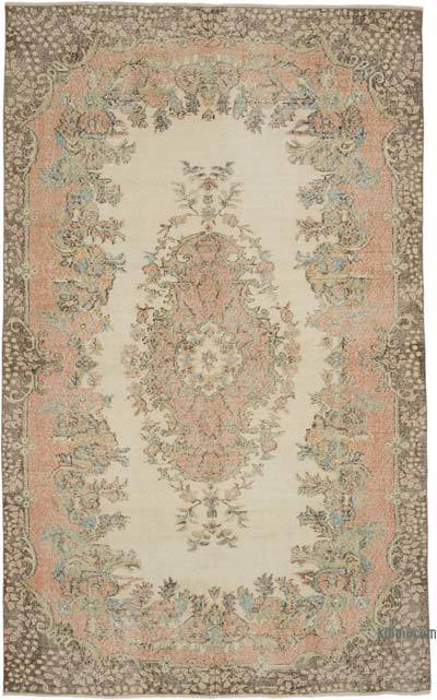 Alfombra Vintage Turca Anudada a Mano - 175 cm x 281 cm