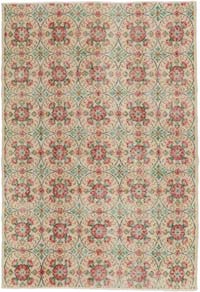 Alfombra Vintage Turca Anudada a Mano - 146 cm x 214 cm