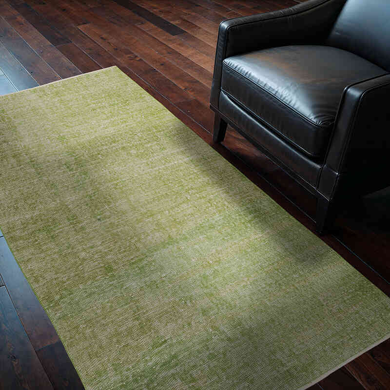 Alfombra Turca Vintage Sobre-teñida - 113 cm x 201 cm - K0067533