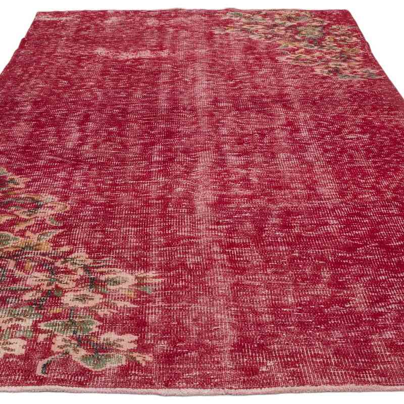 Alfombra Vintage Turca Anudada a Mano - 154 cm x 252 cm - K0067536
