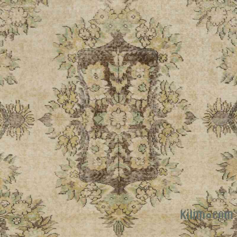 Alfombra Vintage Turca Anudada a Mano - 159 cm x 266 cm - K0067538