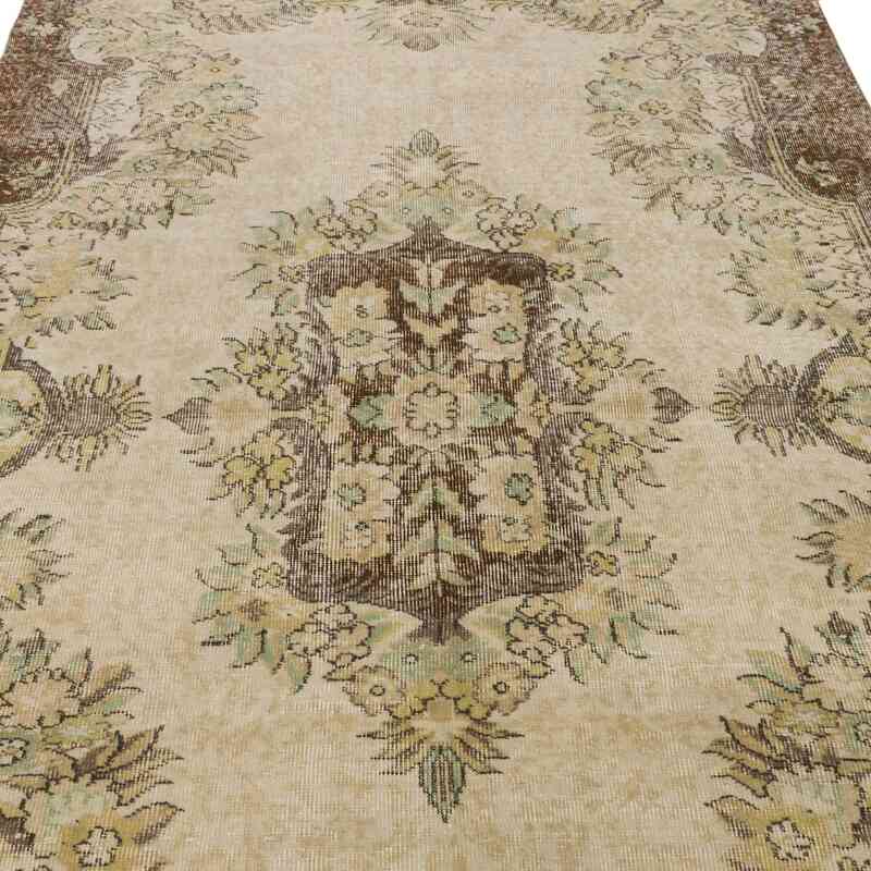 Alfombra Vintage Turca Anudada a Mano - 159 cm x 266 cm - K0067538