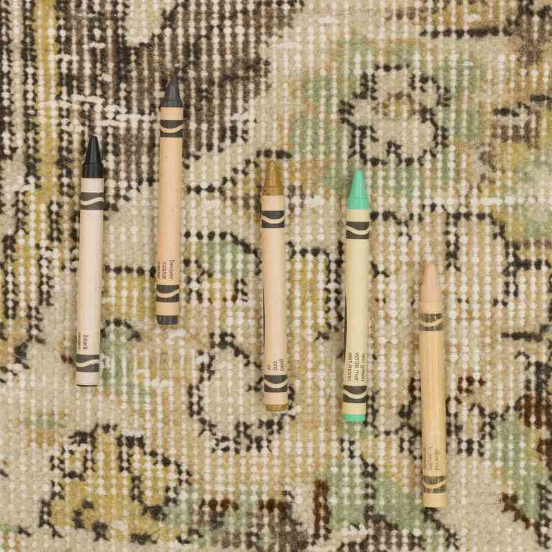 Alfombra Vintage Turca Anudada a Mano - 159 cm x 266 cm - K0067538