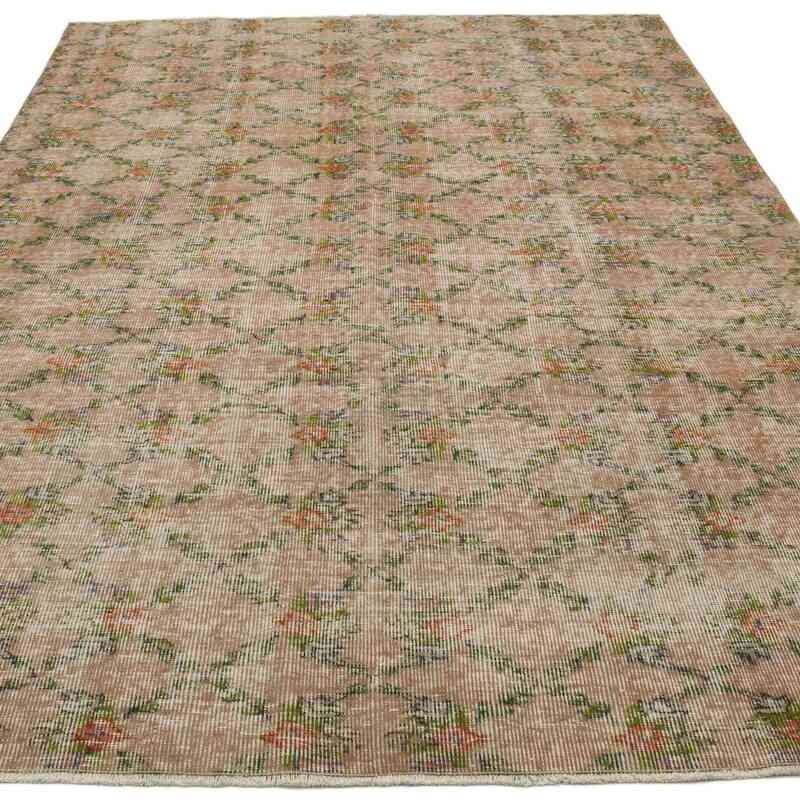 Vintage Turkish Hand-Knotted Rug - 5' 5" x 8' 8" (65" x 104") - K0067540