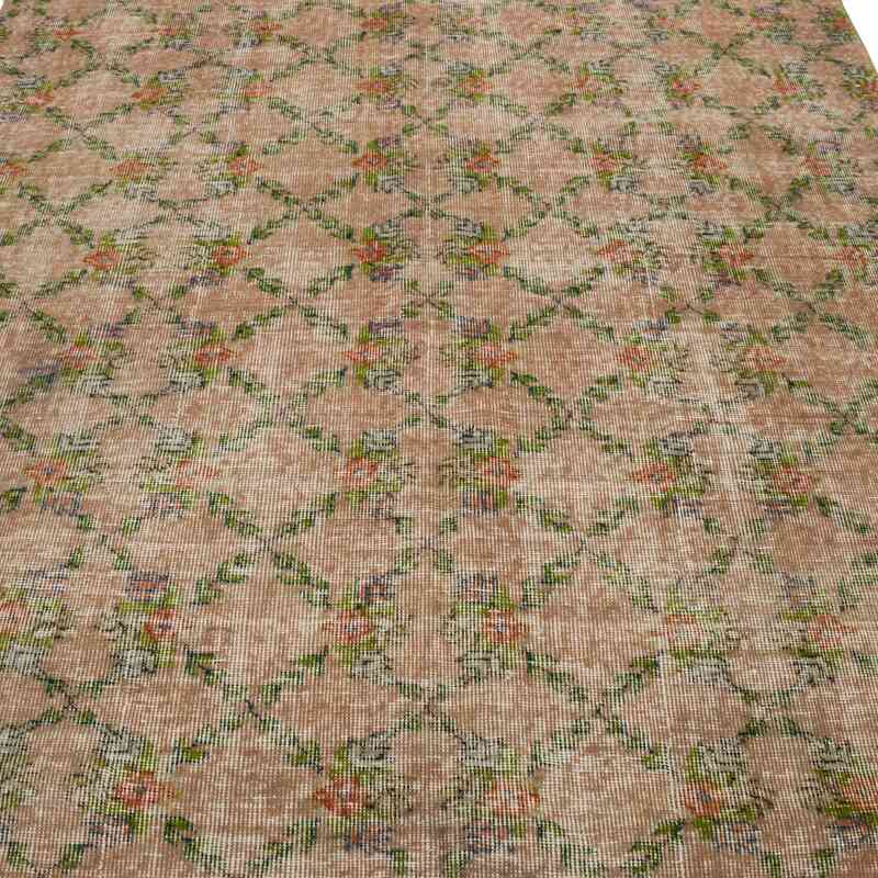 Vintage Turkish Hand-Knotted Rug - 5' 5" x 8' 8" (65" x 104") - K0067540