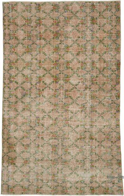 Alfombra Vintage Turca Anudada a Mano - 166 cm x 264 cm