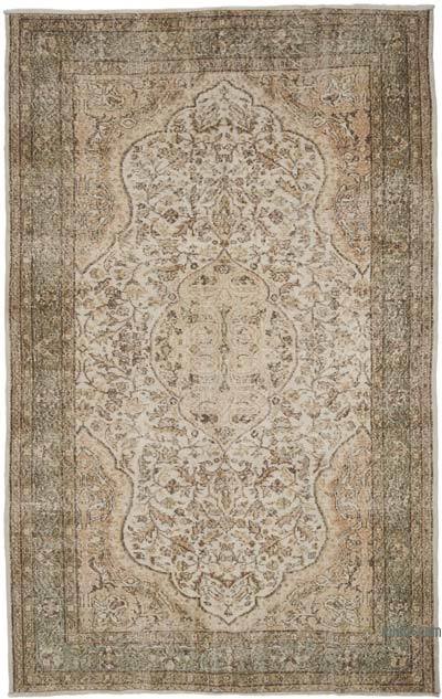 Alfombra Vintage Turca Anudada a Mano - 169 cm x 269 cm