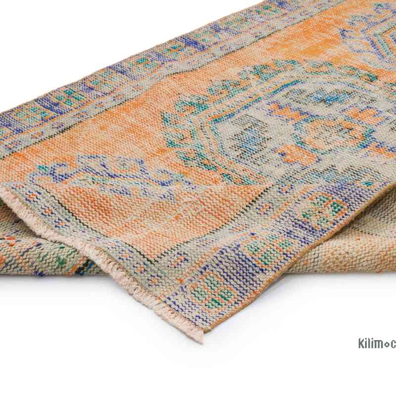 Vintage Turkish Hand-Knotted Runner - 3' 11" x 10' 11" (47" x 131") - K0067547