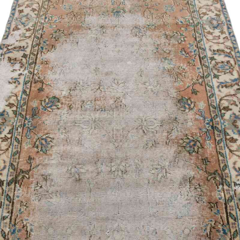 Vintage Turkish Hand-Knotted Rug - 3' 9" x 6' 11" (45" x 83") - K0067548