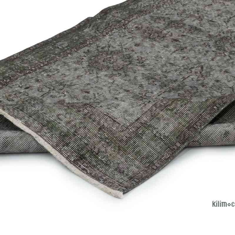 Boyalı El Dokuma Vintage Halı - 111 cm x 200 cm - K0067550