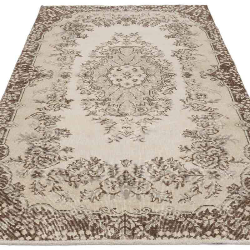 El Dokuma Vintage Halı - 115 cm x 200 cm - K0067551