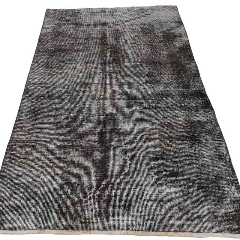 Alfombra Turca Vintage Sobre-teñida - 88 cm x 169 cm - K0067555