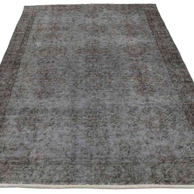 Alfombra Turca Vintage Sobre-teñida - 115 cm x 210 cm - K0067557