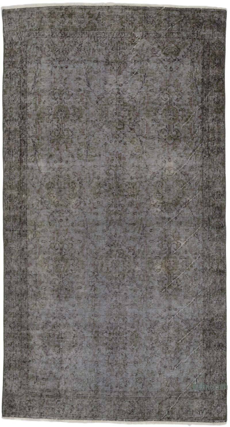 Alfombra Turca Vintage Sobre-teñida - 115 cm x 210 cm - K0067557