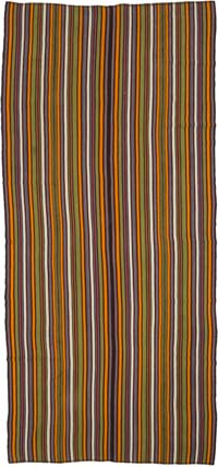 Vintage Anatolian Flatweave Rug - 6'  x 13'  (72" x 156")