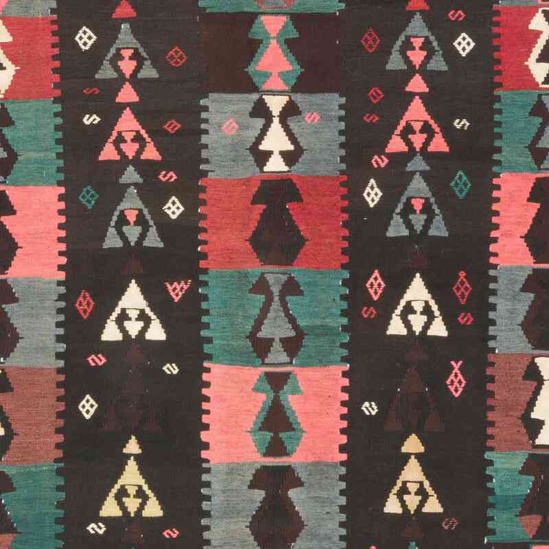 Vintage Balikesir Kilim Rug - 5' 5" x 8' 11" (65" x 107") - K0067593