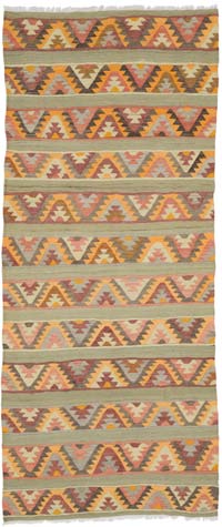 Alfombra Vintage Fethiye Kilim - 108 cm x 256 cm