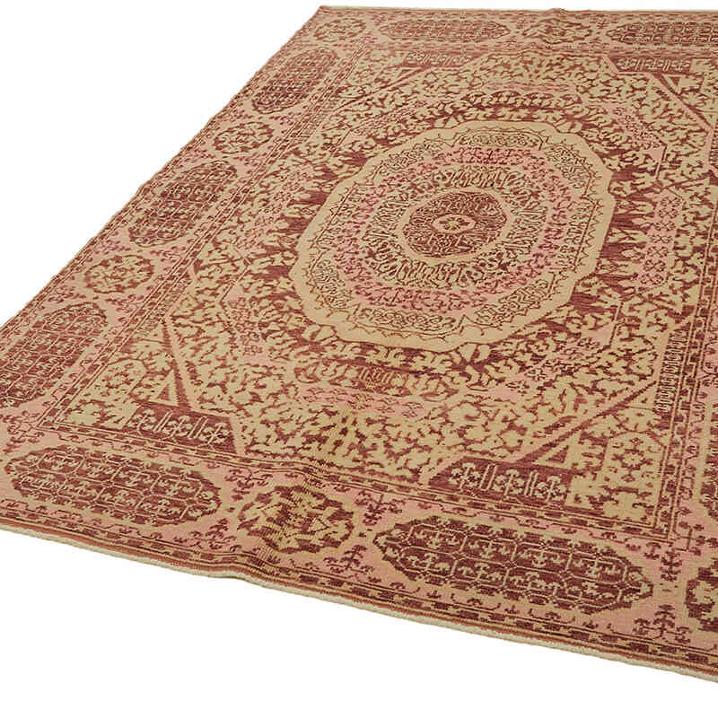 Nueva Alfombra Oushak Tejida a Mano - K0067635
