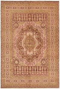 New Hand-Knotted Wool Oushak Rug